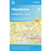 5 Hässleholm Sverigeserien 1:50 000